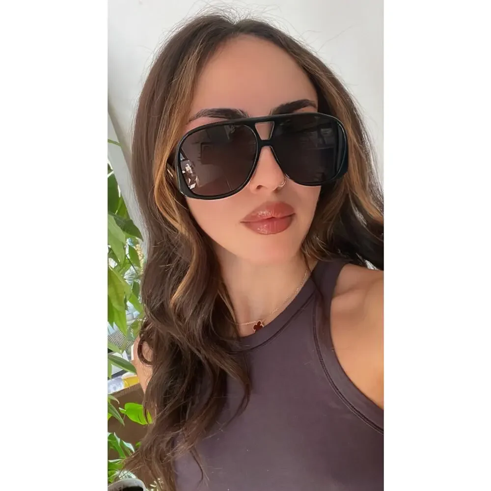 NEW Saint Laurent SL652 Solace Aviator Sunglasses Black